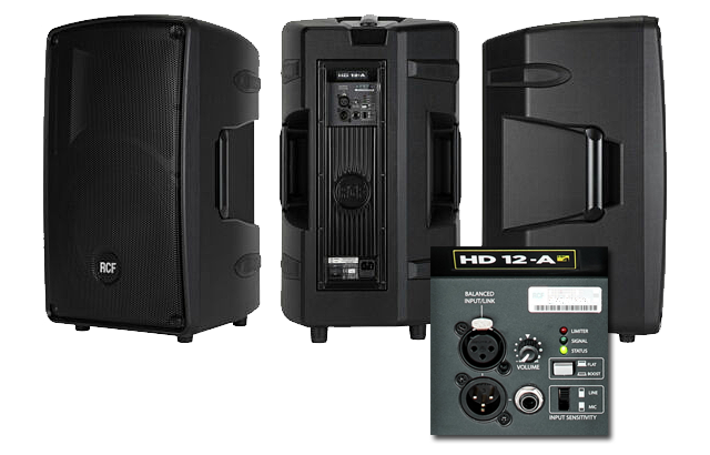 högtalare RCF HD12-A 600W RMS